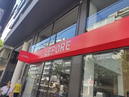Lepore, frente rojo completo · Cartelería G2 Vinil Art